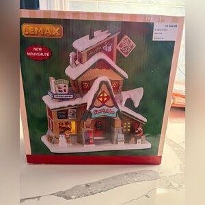 Lemax Alpine Café Porcelain Building